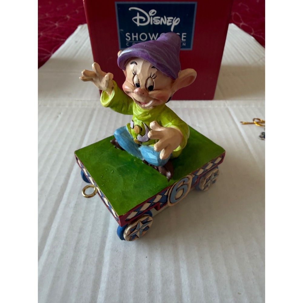 Disney Traditions Jim Shore Dopey Figurine  Ornament Enesco 6 Birthday